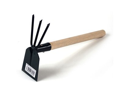 Motyčka FED 102/1000, plochá-trojzub, s násadou