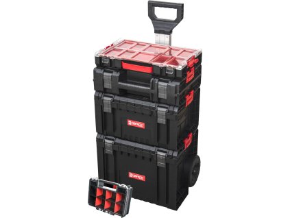 Box QBRICK® System PRO Set 5v1 - Cart, Toolbox, Toolcase, Organizer 100 a Multi, 5 dielna sada boxov na náradie