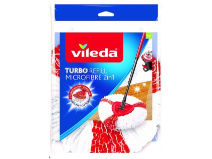 Hlavica na mop Vileda TURBO 2v1, náhradná handra