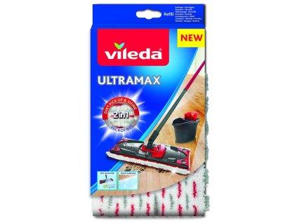 Handra na mop Vileda Ultramax, microfibre, 2v1, náhradná