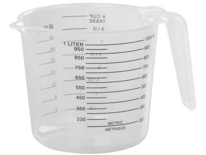 Odmerka MagicHome, 1000 ml, s výlevkou, plastová