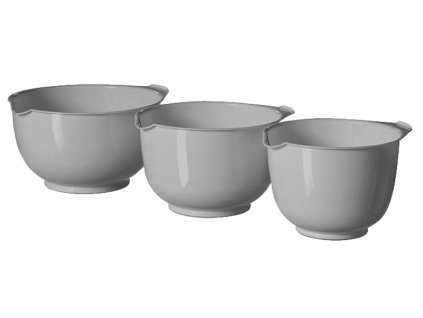 Miska Curver®, sada misiek 3 ks, na šľahanie, 1500/2000/2500 ml, sivé