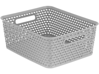 Košík Curver® YOUR STYLE M, sivý, 30x35x13 cm