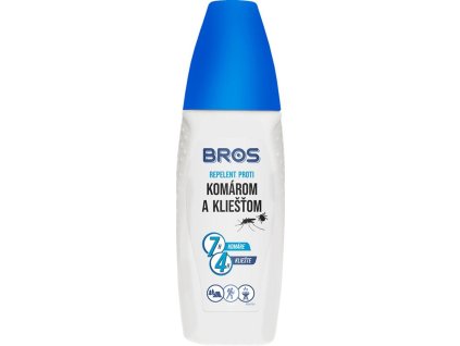Sprej Bros, proti komárom a kliešťom, repelentný, 100 ml
