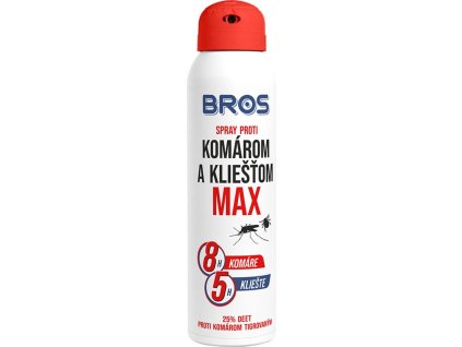 Sprej Bros, proti komárom a kliešťom, repelentný, 90 ml