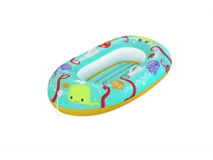 Čln Bestway® 34009, Happy Crustacean, detský, nafukovací, 119x79 cm