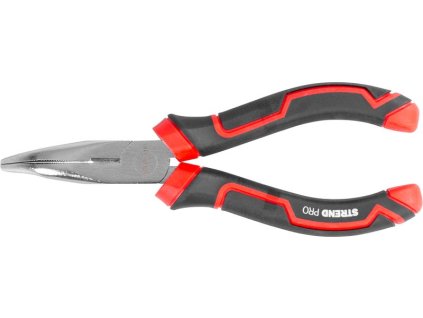 Kliešte Strend Pro Premium ComfortGrip DL413, 160 mm, so zahnutým nosom