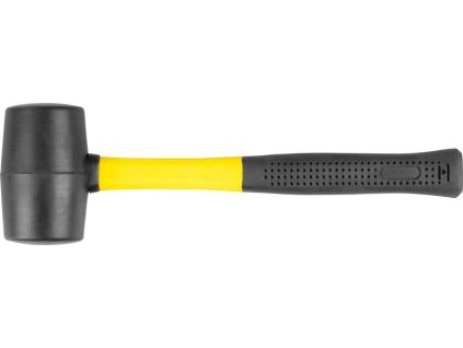 Kladivo Strend Pro HM211 340 g, gumené, BlackHead, kovová rúčka, TPR, dĺžka násady 290mm