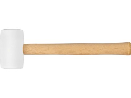 Kladivo Strend Pro HM221 340 g, gumené, WhiteHead, drevená rúčka, dĺžka násady 290mm