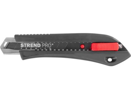 Nôž Strend Pro Premium FD782, BlackMatt, SoftTouch, 18 mm, odlamovací