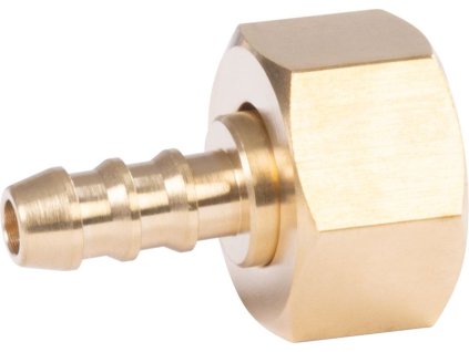 Nátrubok Airtool, jednocestný, závit G1/2''-LH, s maticou, na vzduch