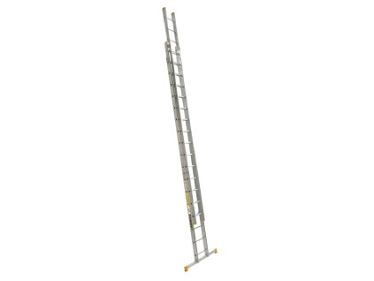Hliníkový rebrík dvojdielny výsuvný 8218* PROFI PLUS