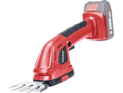 Nožnice Worcraft CGS-S20LiC ShareSYS, 20V Li-Ion, záhradné, na trávu, 2v1
