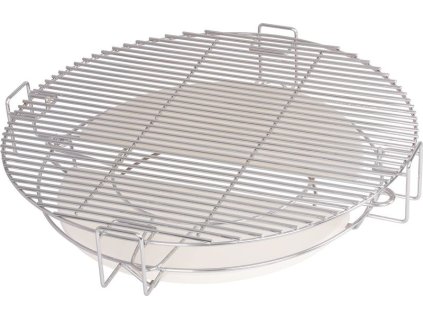 Rošt pre gril Strend Pro Kamado Egg 26", nastaviteľný, s kameňom