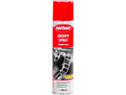 Čistič palubnej dosky carlson, aerosól, vanilka, na auto, 400 ml
