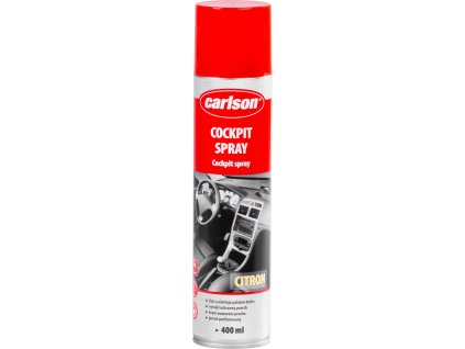 Čistič palubnej dosky carlson, aerosól, citrón, na auto, 400 ml