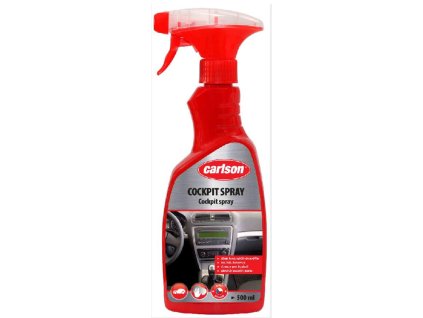 Cockpit sprej carlson, na interiérové plasty a palubné dosky, na auto, 500 ml