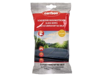 Obrúsky čistiace carlson, na sklá, na auto, 26 ks