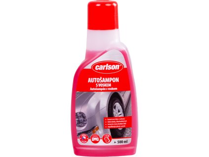Autošampón s voskom carlson, na auto, 500 ml