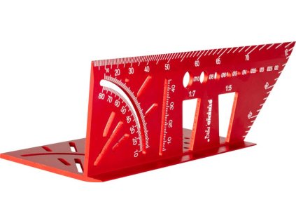 Uholník Strend Pro Premium, stolársky, ALU pokosový, 150 mm, 30°-45°-60°-90°