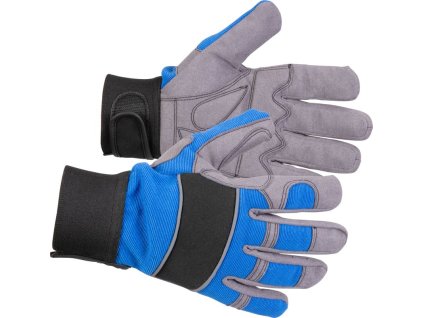 Rukavice Strend Pro Varo, koža/syntetika, vystužené, veľkosť 10/XL, blister