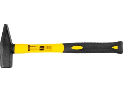 Kladivo Strend Pro HM112 800 g, zámočnícke, sklolaminátová rúčka, TPR, dĺžka násady 350mm