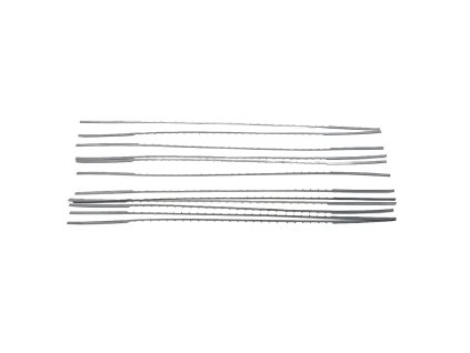 Scheppach Sada univerzálnych plátkov pre lupienkové píly ( 12 ks )