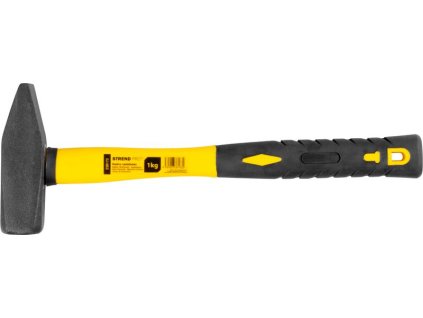Kladivo Strend Pro HM112 1000 g, zámočnícke, sklolaminátová rúčka, TPR, dĺžka násady 360mm