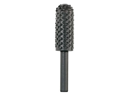 Rašpľa rotačná valc. so zaobl. koncom do dreva, pr.13mm, dl. 35mm, stopka pr.6mm