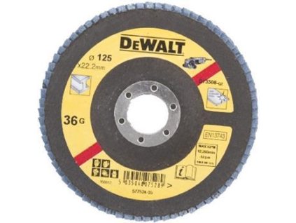 Kotúč brúsny lamelovací na kov 125x22,4mm P36 Typ27 plochý