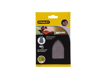 Rúno brúsne Mouse, suchý zips, hrubé, B+D Mouse, 3ks