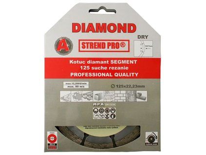 Kotúč Strend Pro 521A, 150 mm, diamantový, segment