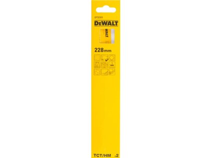 List pílový s hrotmi z KARBIDU 228mm 1ks