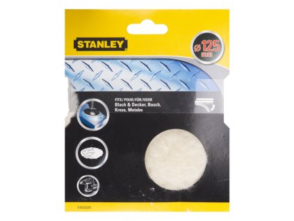 Kotúč leštiaci do vŕtačky, vlnený pr.125mm, suchý zips