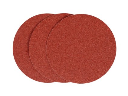 Papier brúsny pre vŕtačku/uhlovú brúsku suchý zips125mm P120 3ks