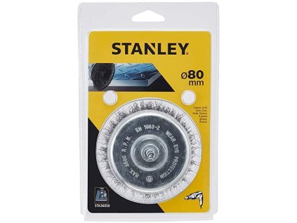 Kefa do vŕtačky, oceľová vlnitá hrnčeková, stopka pr.8mm, hrubý,  pr.85mm