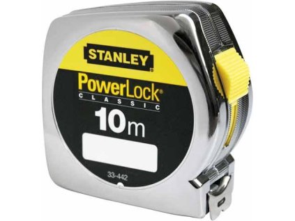 Meter zvinovací POWERLOCK® 10m s plastovým ABS puzdrom