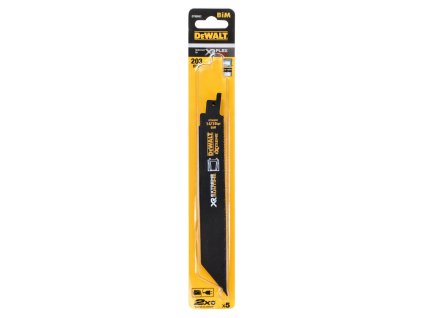 Plátok pílový XR FLEXVOLT na kovy 203mm 14/8 TPI 5ks