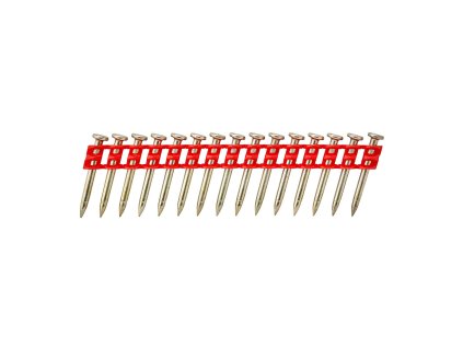 Klince XD do tvrdého betónu a oceli 53x3mm pás 510ks