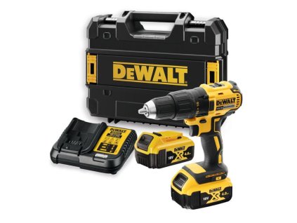 Vŕtačka/Skrutkovač 26/65Nm 18V XR 2x4,0Ah Tstak bezuhlíková