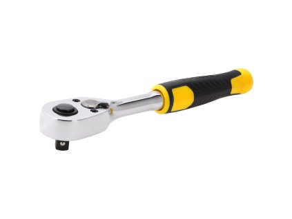 Račňa 1/4" s bi-materiál rukoväťou 72 zubov