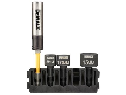 Sada Tough Case - držiak 5ks bitov + uťahovacie hlavice 8, 10, 13mm