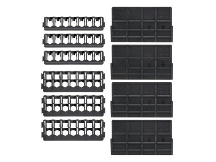 Sada Tough Case - držiak 7ks bitov 25mm + 7ks bitov 57mm + prepážky