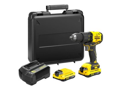 Vŕtačka/Skrutkovač 60Nm V20 FatMax® 2x2,0Ah bezuhlíková kufrík