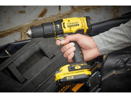 Vŕtačka príklepová 50Nm V20 FatMax® 18V 2x2,0Ah bezuhlíková kufrík