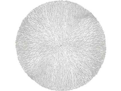 Podložka MagicHome pod tanier, 38 cm, strieborná