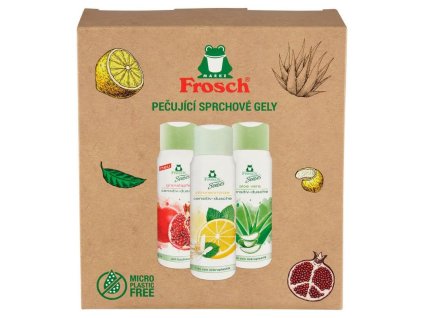 Súprava darčeková Frosch, 3x sprchové gély, 3x 300 ml