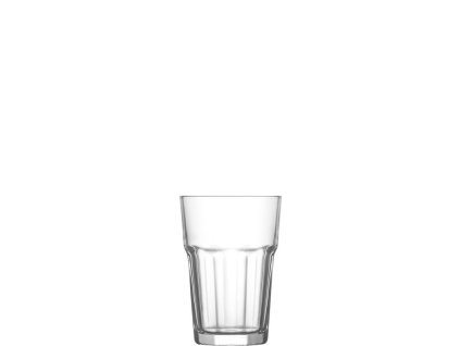 Pohár Aras, LAV, sklenený, na vodu, 365 ml, 83x121 mm, bal. 6 ks