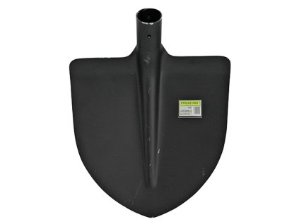 Lopata S510SL, špicatá, čierna, bez násady