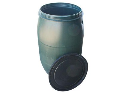 Barel Pannon Rainbarel 120 lit. 395 mm, závit, zelený sud na dažďovú vodu, HDPE